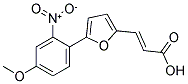 3-[5-(4-METHOXY-2-NITRO-PHENYL)-FURAN-2-YL]-ACRYLIC ACID 结构式