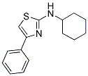 CYCLOHEXYL-(4-PHENYL-THIAZOL-2-YL)-AMINE 结构式