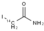 IODOACETAMIDE, [2-14C] 结构式