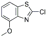 2-氯-4-甲氧基苯并噻唑 结构式