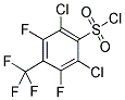 2,6-DICHLORO-3,5-DIFLUORO-4-(TRIFLUOROMETHYL)BENZENESULFONYL CHLORIDE 结构式