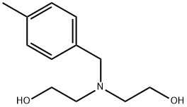 2-[(2-HYDROXYETHYL)(4-METHYLBENZYL)AMINO]-1-ETHANOL 结构式