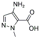 4-AMINO-2-METHYL-2 H-PYRAZOLE-3-CARBOXYLIC ACID 结构式