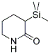 TRIMETHYLSILYL VALEROLACTAM 结构式