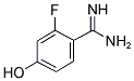 2-Fluoro-4-hydroxy-benzamidine 结构式