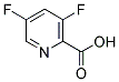 3,5-二氟吡啶-2-羧酸 结构式