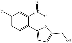 [5-(4-CHLORO-2-NITRO-PHENYL)-FURAN-2-YL]-METHANOL 结构式