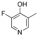 3-FLUORO-4-HYDROXY-5-PICOLINE 结构式