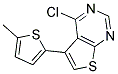 4-CHLORO-5-(5-METHYLTHIEN-2-YL)THIENO[2,3-D]PYRIMIDINE 结构式