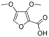 3,4-DIMETHOXY-2-FUROIC ACID 结构式