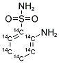 2-AMINOBENZENESULFONAMIDE [RING-14C(U)] 结构式