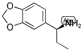 (S)-1-(Benzo[d][1,3]dioxol-5-yl)propan-1-amine 结构式