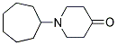 1-CYCLOHEPTYL-PIPERIDIN-4-ONE 结构式