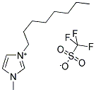 1-METHYL-3-OCTYLIMIDAZOLIUM TRIFLUOROMETHANESULFONATE 结构式