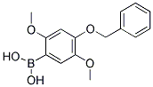 4-BENZYLOXY-2,5-DIMETHOXYPHENYLBORONIC ACID 结构式