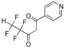 4,4,5,5-TETRAFLUORO-1-PYRIDIN-4-YLPENTANE-1,3-DIONE 结构式