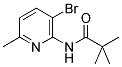 3-BROMO-2-PIVALOYLAMINO-6-PICOLINE 结构式