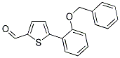 5-[2-(BENZYLOXY)PHENYL]-2-THIOPHENECARBALDEHYDE 结构式