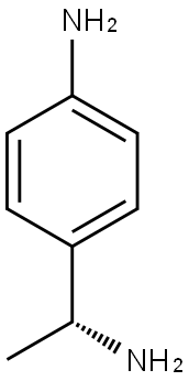 (R)-4-(1-AMINOETHYL)BENZENAMINE 结构式