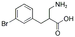 2-AMINOMETHYL-3-(3-BROMO-PHENYL)-PROPIONIC ACID 结构式