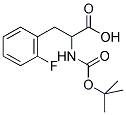 Boc-DL-2-fluorophenylalanine 结构式