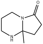 8A-甲基-六氢-吡咯并[1,2-A]嘧啶-6-酮 结构式