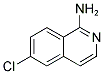 6-CHLORO-ISOQUINOLIN-1-YLAMINE 结构式