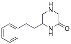 6-PHENETHYL-PIPERAZIN-2-ONE 结构式