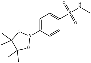 N-METHYL-4-BENZENESULFONAMIDEBORONIC ACID PINACOL ESTER 结构式