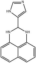 2-(1H-Imidazol-5-yl)-2,3-dihydro-1H-perimidine 结构式