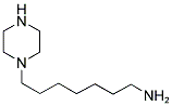1-(7-AMINOHEPTYL)PIPERAZINE 结构式