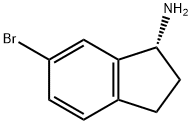 (R)-6-BROMO-INDAN-1-YLAMINE 结构式