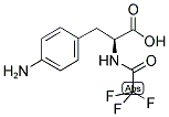 (S)-N-ALPHA-TRIFLUORACETYL-4-AMINO-PHENYLALANINE 结构式