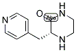 (R)-3-PYRIDIN-4-YLMETHYL-PIPERAZIN-2-ONE 结构式