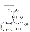 N-BOC-3-(R)-AMINO-2-(R)-HYDROXY-3-O-TOLYL-PROPIONIC ACID 结构式