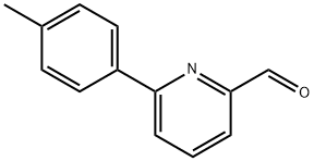 6-(对甲苯基)吡啶甲醛 结构式