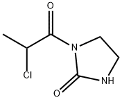 1-(2-CHLOROPROPANOYL)IMIDAZOLIDIN-2-ONE 结构式