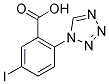 5-IODO-2-(1H-TETRAZOL-1-YL)BENZOIC ACID 结构式