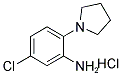 5-CHLORO-2-PYRROLIDIN-1-YLANILINE HYDROCHLORIDE 结构式