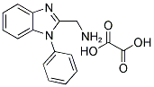 1-PHENYL-1H-BENZOIMIDAZOL-2-YLMETHYLAMINE OXALATE 结构式