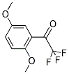 2',5'-DIMETHOXY-2,2,2-TRIFLUOROACETOPHENONE 结构式