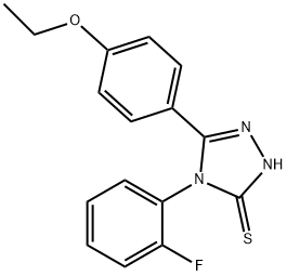 5-(4-Ethoxyphenyl)-4-(2-fluorophenyl)-4H-1,2,4-triazole-3-thiol