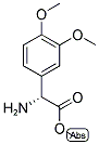 (R)-AMINO-(3,4-DIMETHOXY-PHENYL)-ACETIC ACID METHYL ESTER 结构式