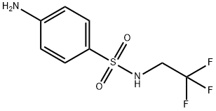 4-氨基-N-(2,2,2-三氟乙基)苯-1-磺酰胺 结构式