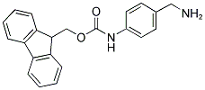 1-N-FMOC-4-(AMINOMETHYL)ANILINE 结构式