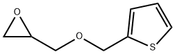 2-[(噻吩-2-基甲氧基)甲基]环氧乙烷 结构式