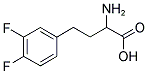 2-AMINO-4-(3,4-DIFLUORO-PHENYL)-BUTYRIC ACID 结构式