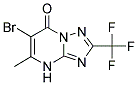 6-BROMO-5-METHYL-2-(TRIFLUOROMETHYL)[1,2,4]TRIAZOLO[1,5-A]PYRIMIDIN-7(4H)-ONE 结构式