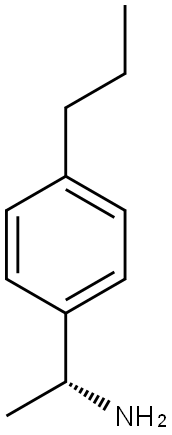 (R)-1-(4-PROPYLPHENYL)ETHANAMINE 结构式