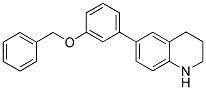6-[3-(Benzyloxy)phenyl]-1,2,3,4-tetrahydroquinoline 结构式
